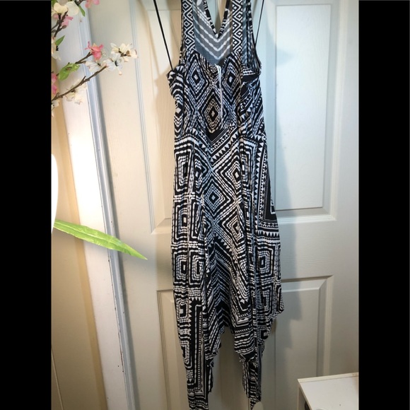 Candies Handkerchief  Style Midi Dress - Picture 2 of 5